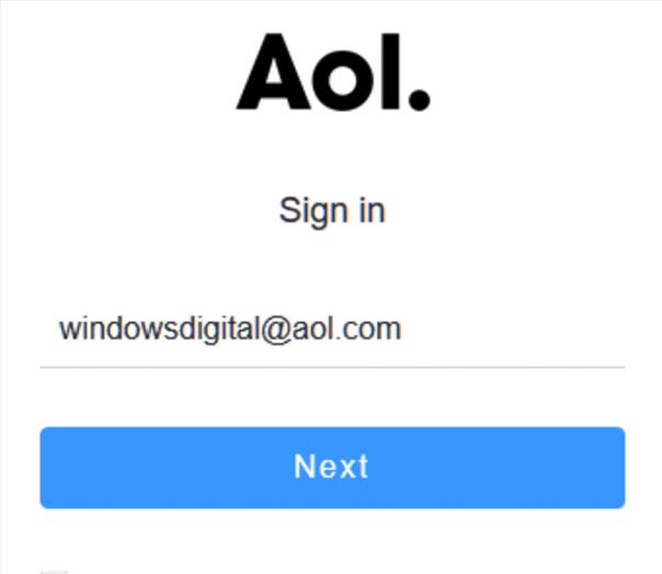 Reprendre la boîte aux lettres AOL de quelqu'un d'autre